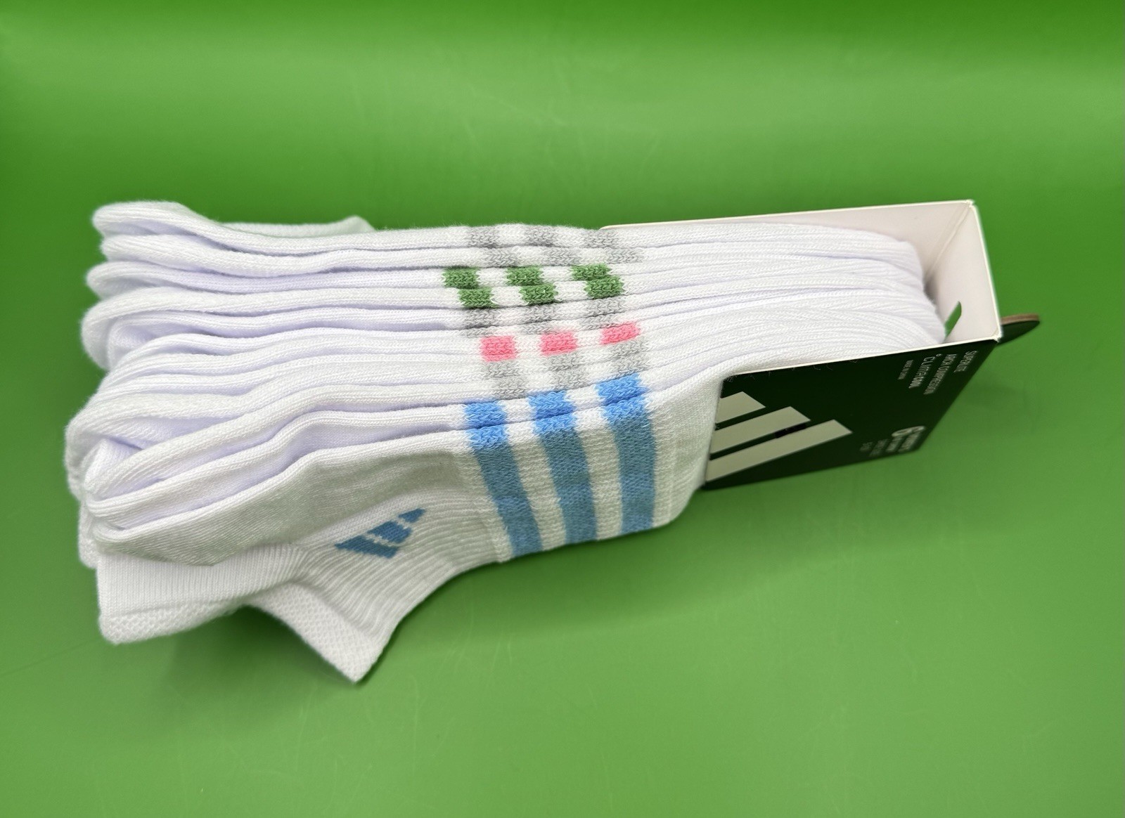 Adidas Womens Superlite Arch Support Compression No Show Socks Multicolor M 5-10