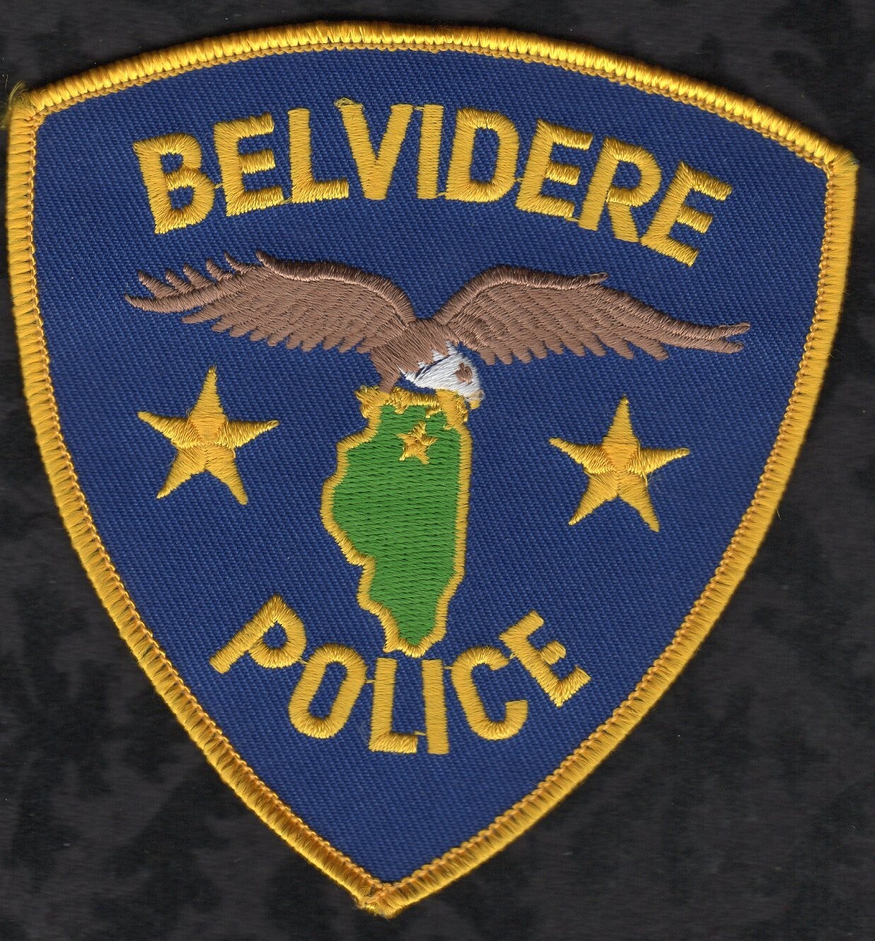 Belvidere Illinois  Police Shoulder Patch