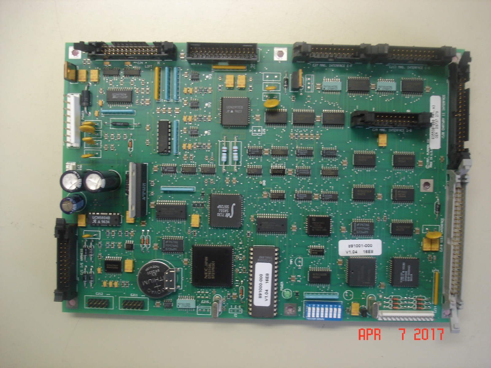 635530-000 PLASMON OPTICAL/DVD LIBRARY MAIN LOGIC BOARD FOR D-SERIES LIBRARY