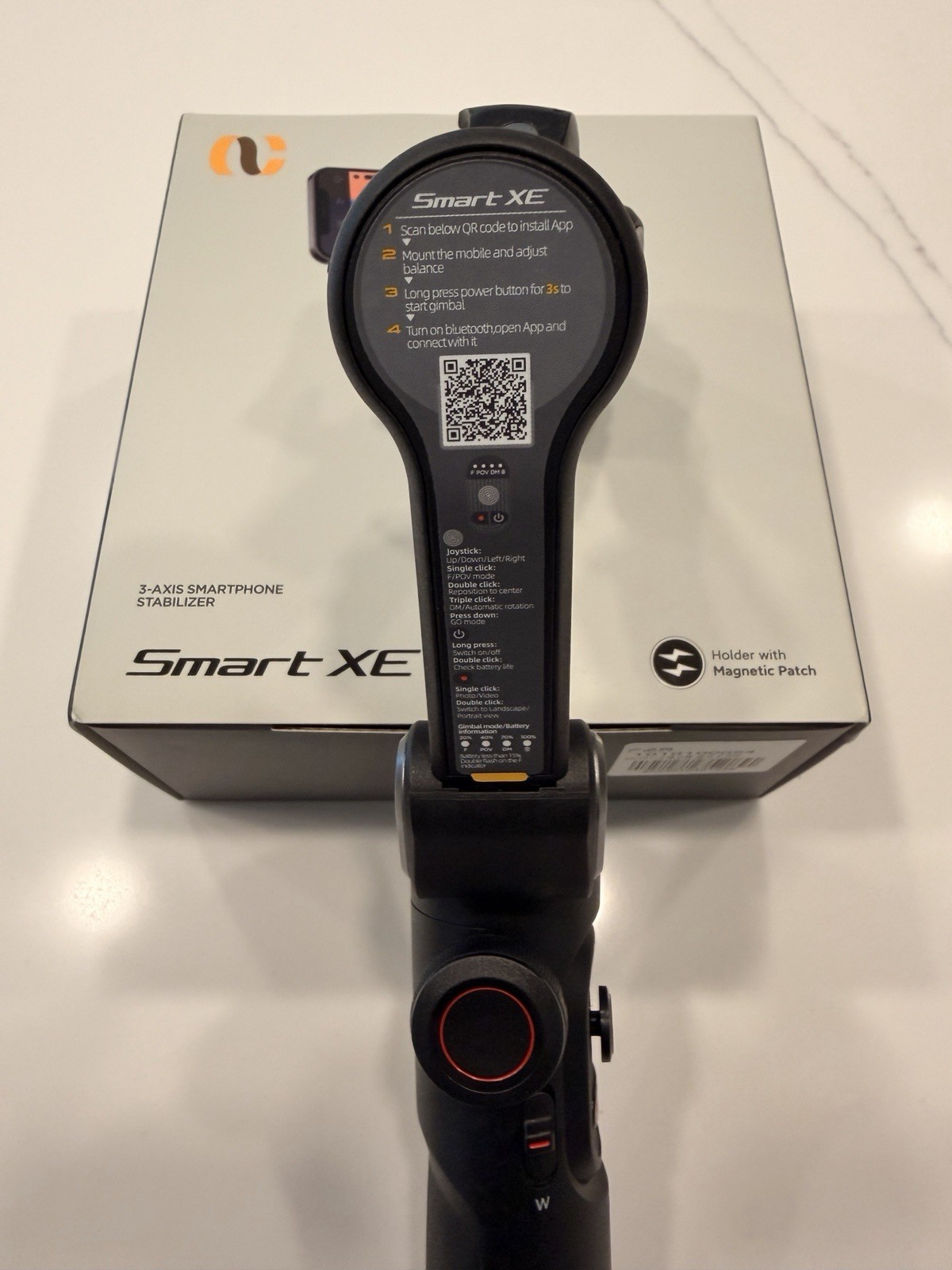 AOCHUAN Smart XE 3-Axis Smartphone Gimbal Stabilizer Magnetic Patch