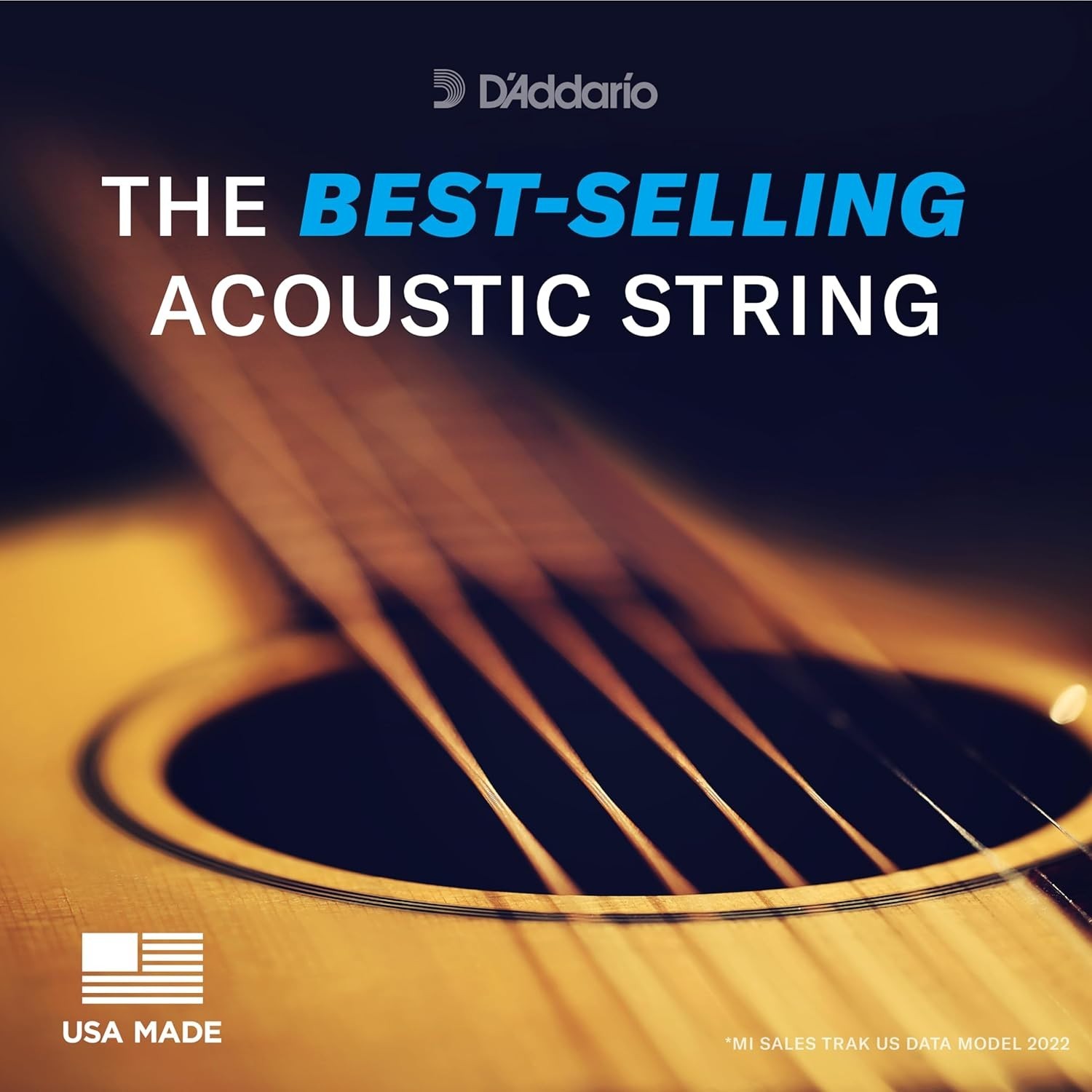 3 Pack D'Addario EJ73 Mandolin Strings, Phosphor Bronze, Light 10-38 EJ73-3D