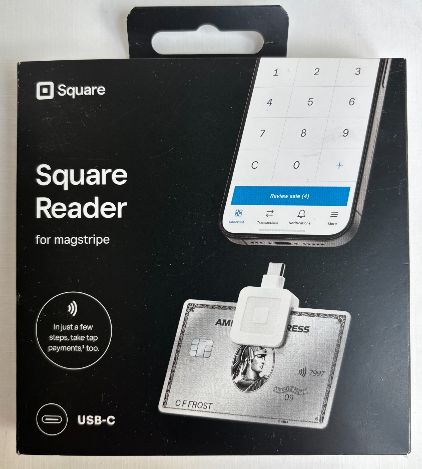SQUARE Reader For magstripe (USB-C) Mobile Credit Card Readers NEW in box