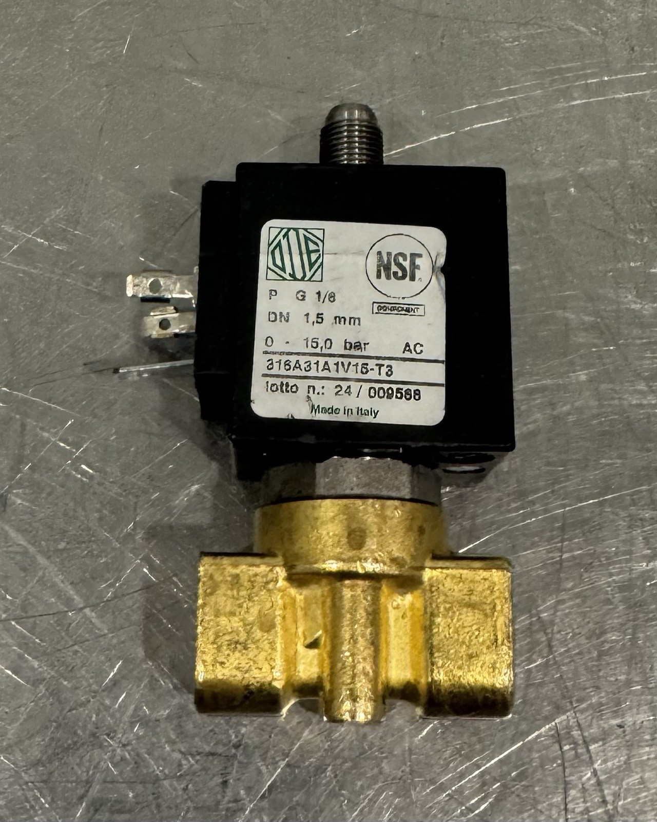 Marzocco 316A31A1V15-T3 Solenoid Valve Ode 3-Ways NEW! FREE SHIPPING!