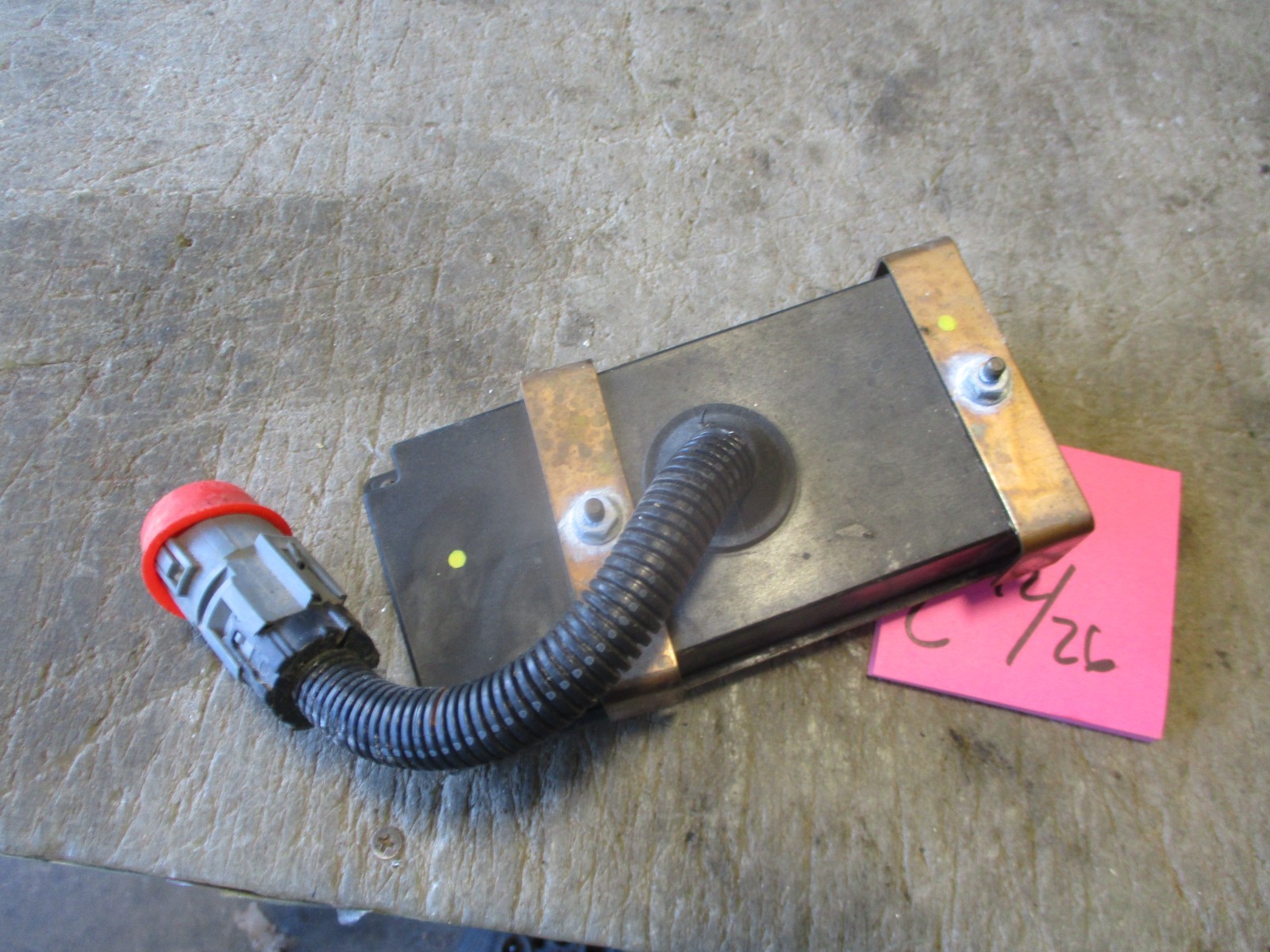 Used Allison Push Button Selector WTEC III, PB Base 29538360, for Military Vehic