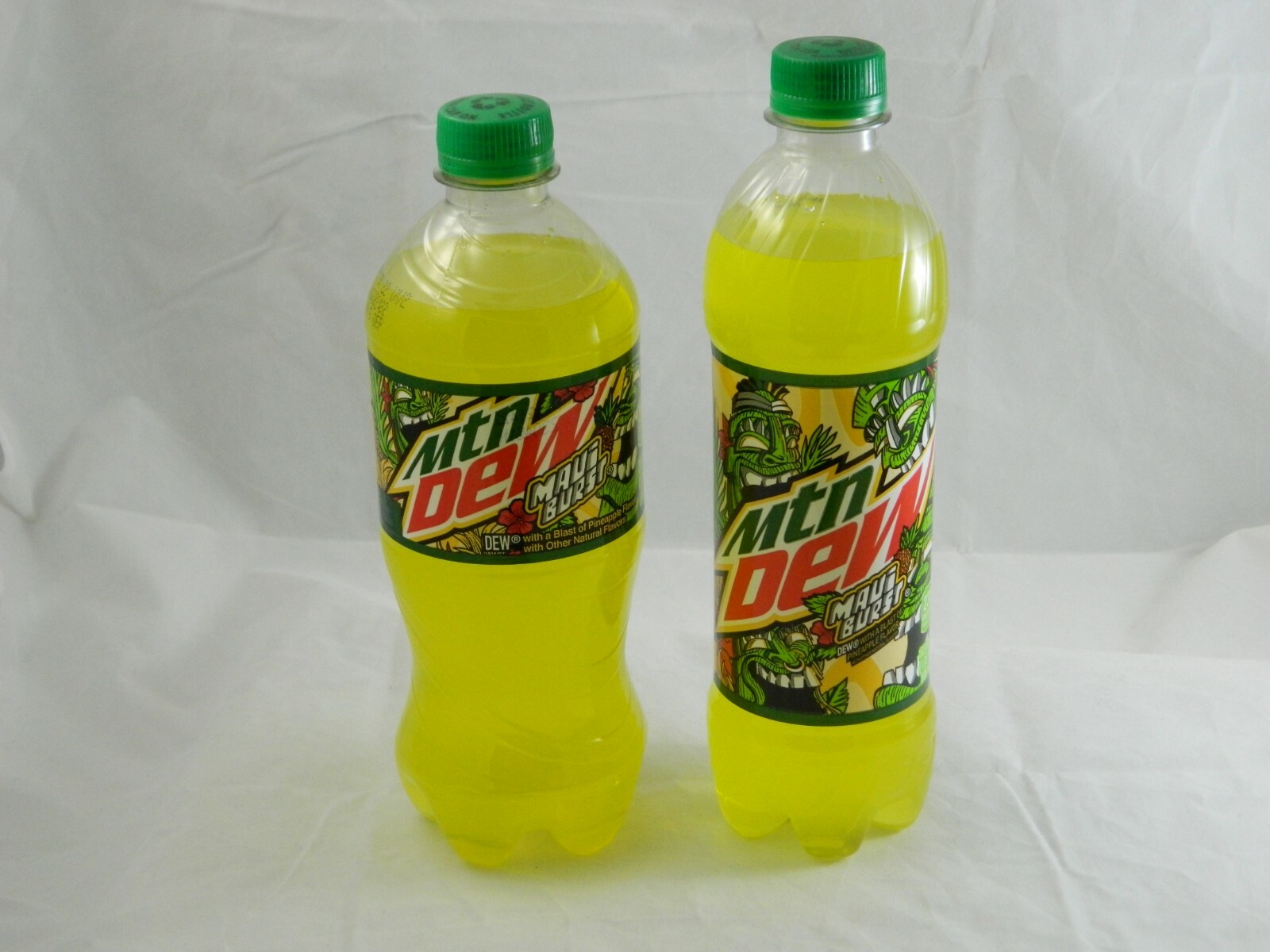 Mountain Dew Maui Burst Full 20 Oz Bottle 16.9 Oz Bottle Brand New MTN