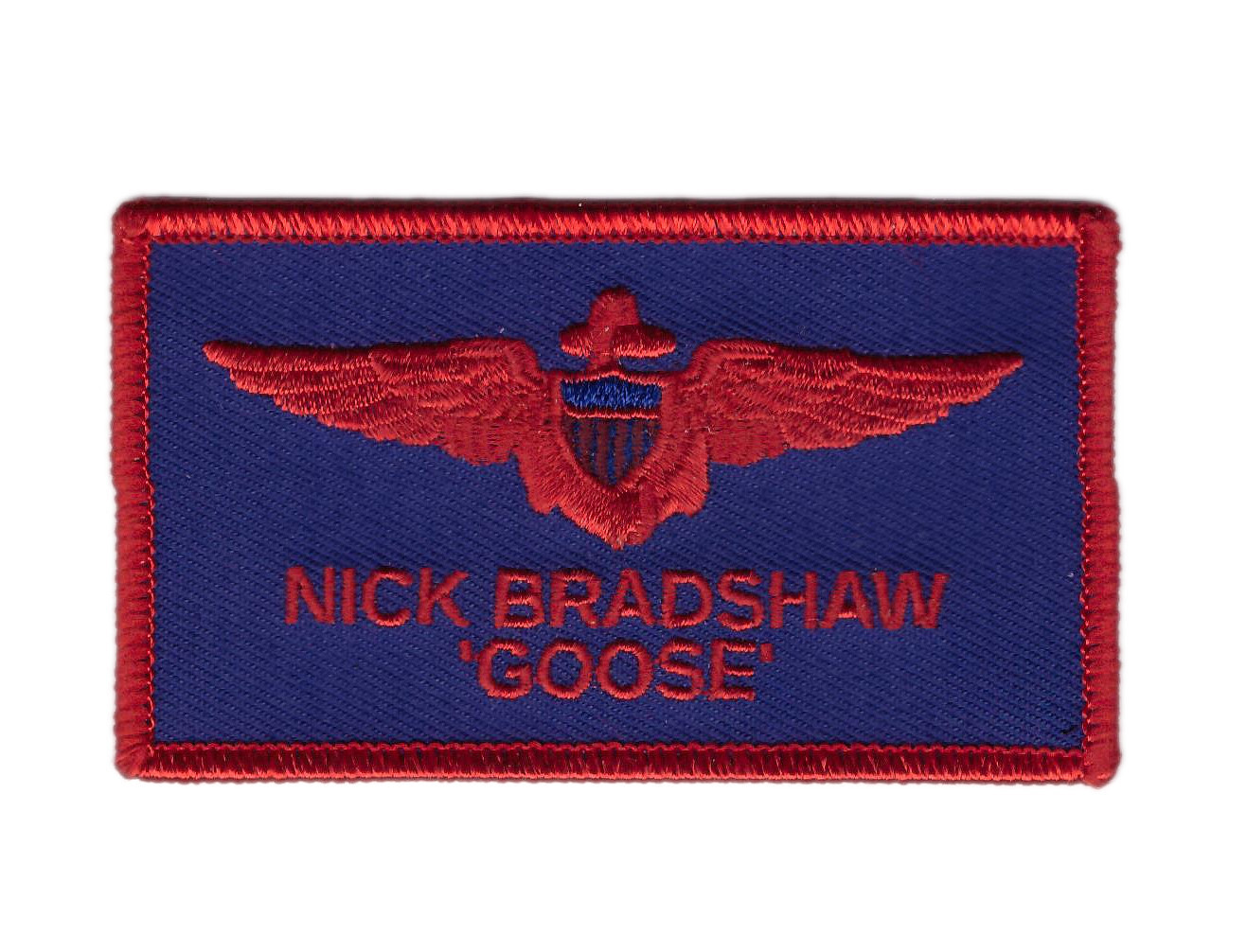 Goose Nick Bradshaw Top Gun Patch Iron on