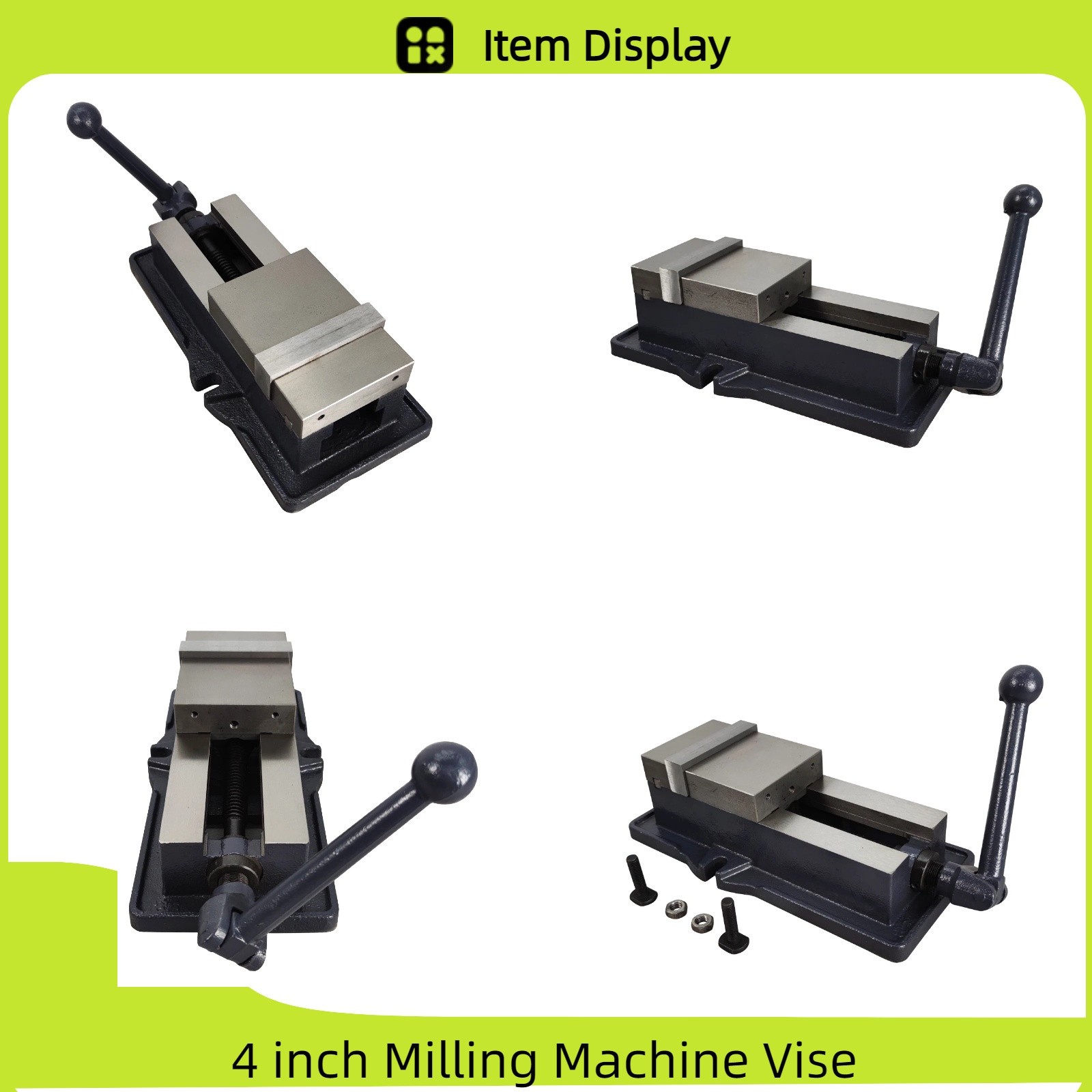 4 inch Milling Machine Vise Precision Bench Vice Clamping Tool