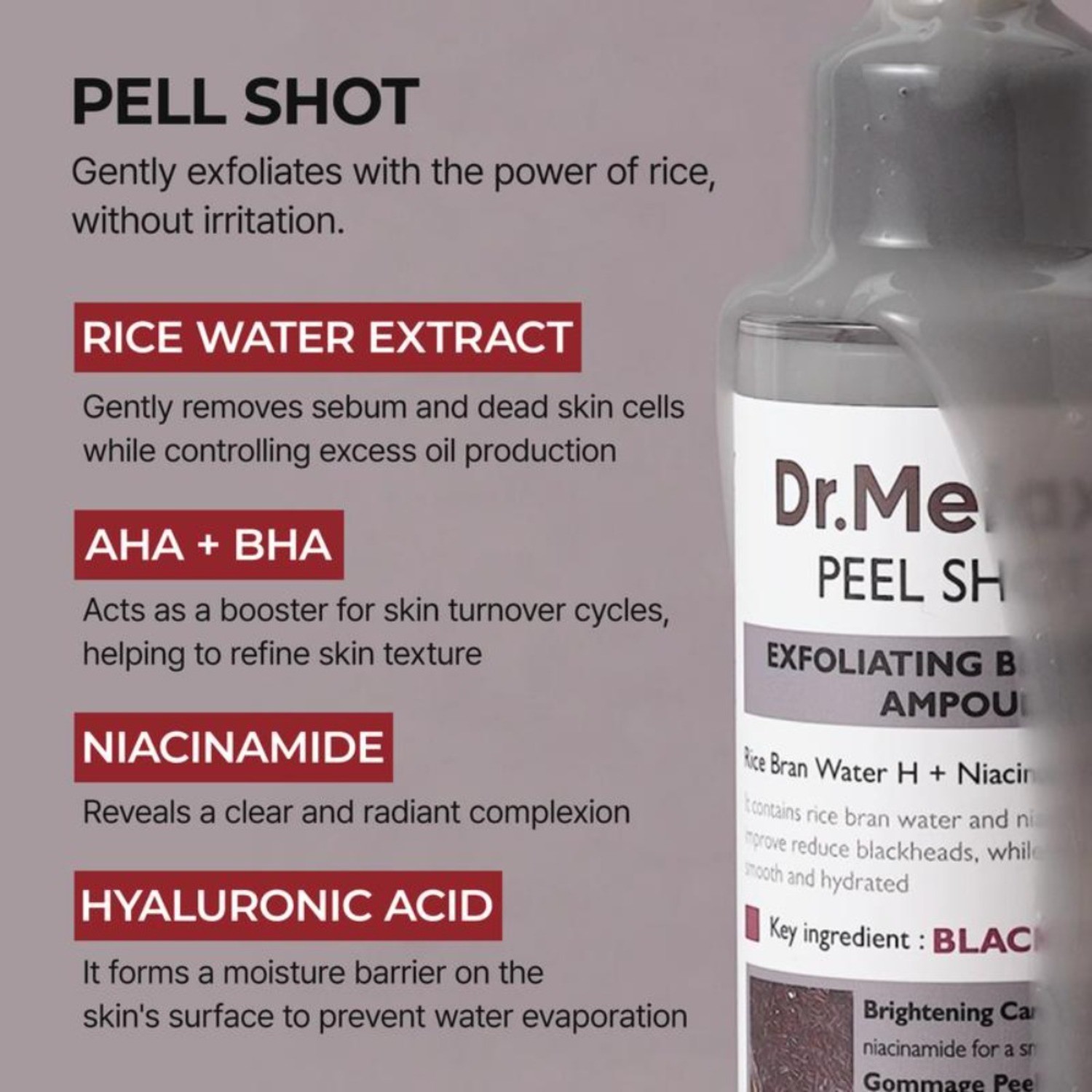 [Dr.Melaxin Official]For Dark Spots, Peeling & Smooth Radiance