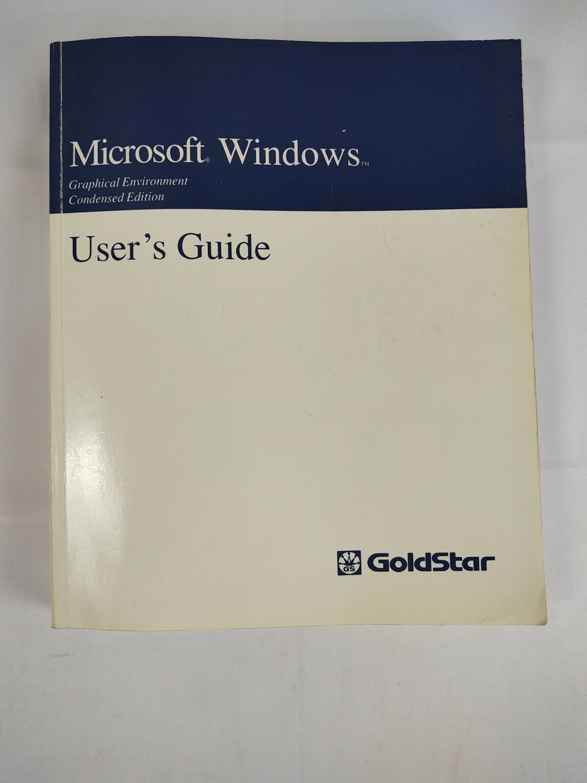 Vtg 1990 Goldstar Microsoft Windows Graphical Environment Condensed Users Guide