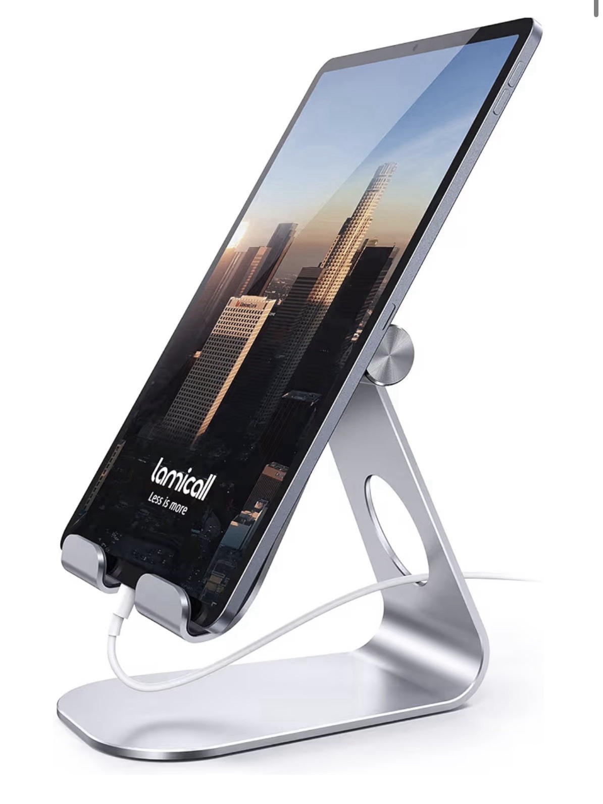 Lamicall Tablet Stand Adjustable, Tablet Holder for 4 - 13 Inch Tablet and
