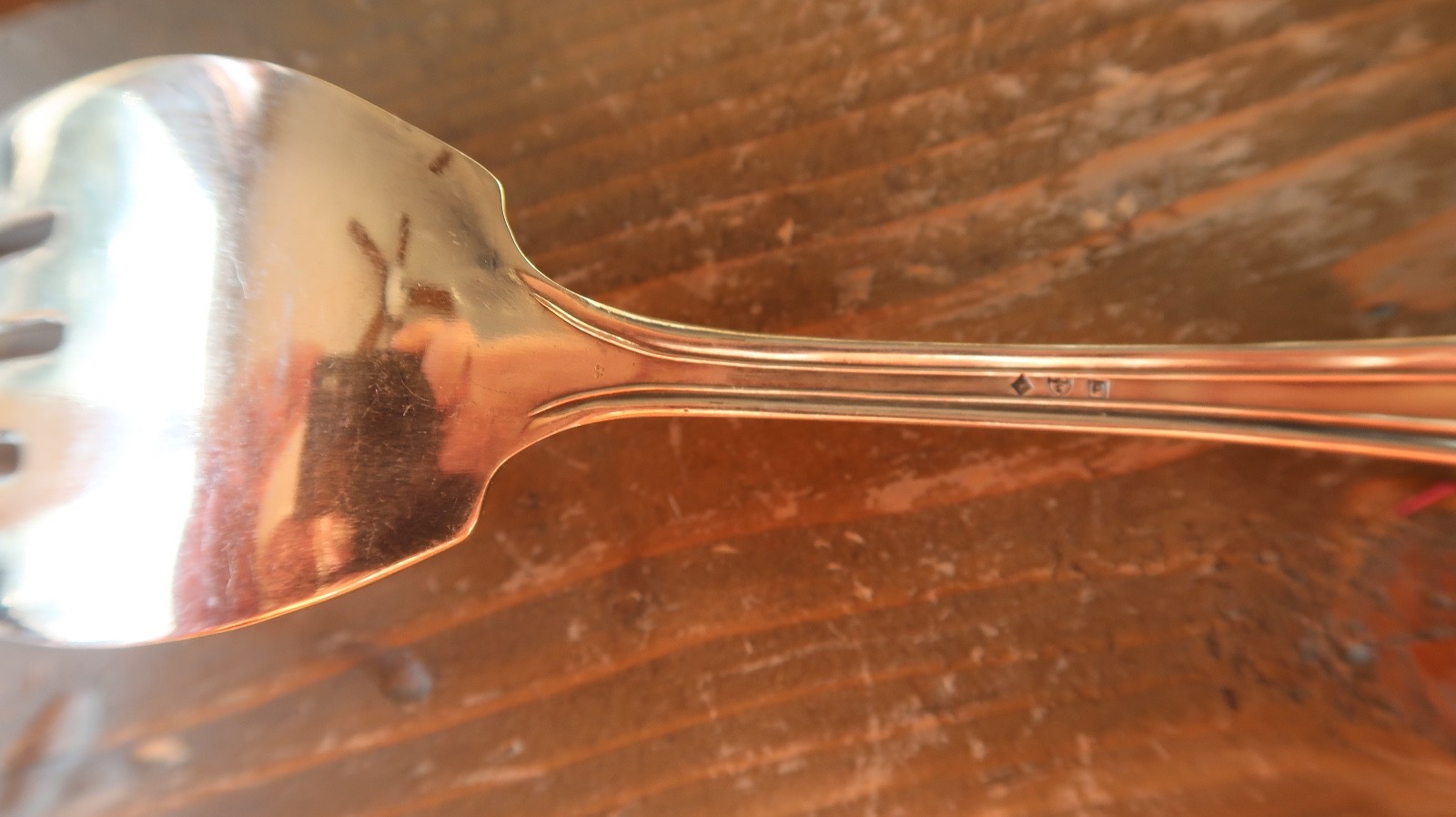 Antique Silverplate Cold Meat Fork by CSP C S P