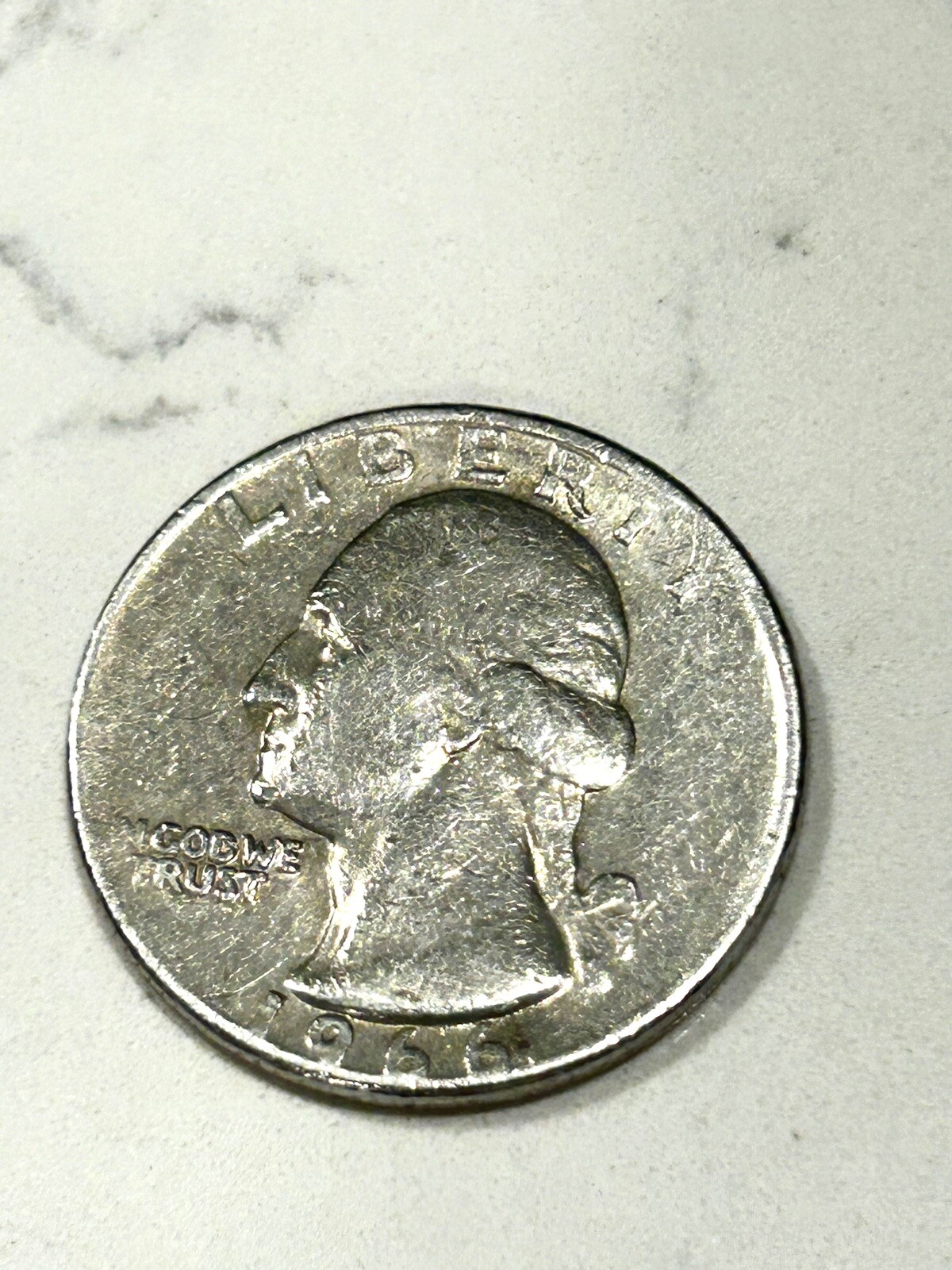 1966 QUARTER NO MINT MARK, MULTIPLE ERRORS | RARE | SEE DESCRIPTION