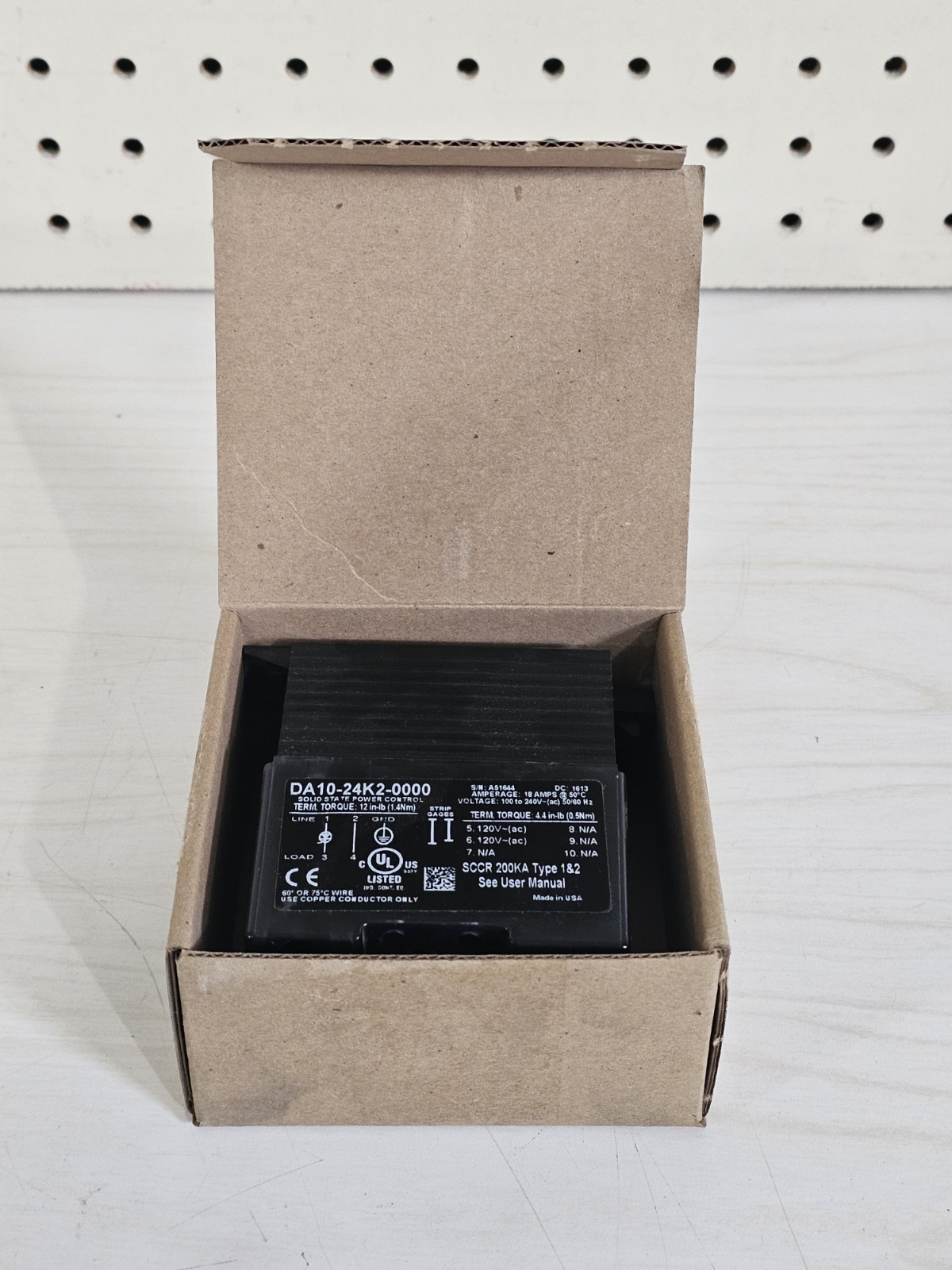 Watlow DIN-a-mite Solid State Power Control DA10-24K2-0000