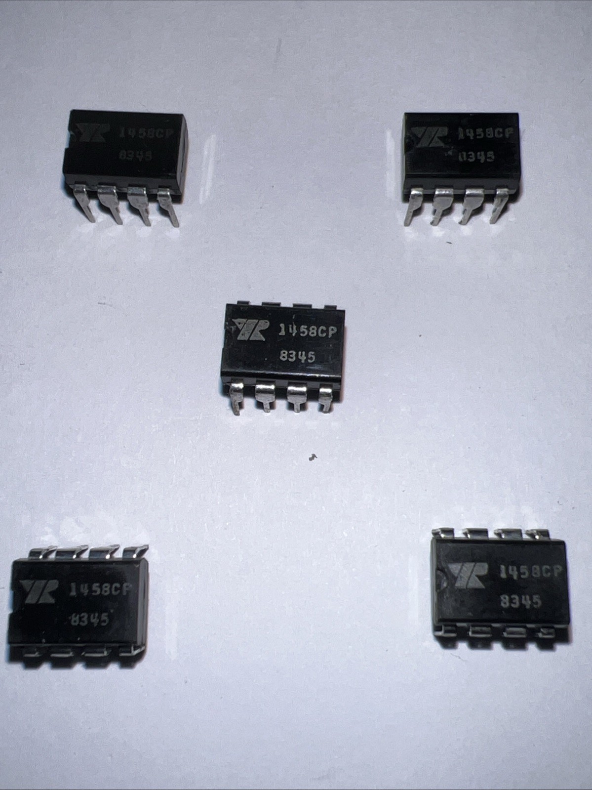 EXAR 1458CP is a general-purpose, monolithic dual operational amplifier Lot of 5