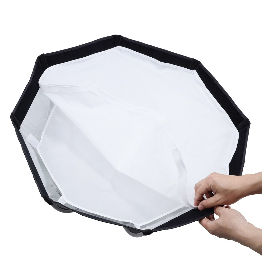 US TRIOPO K3-90 90cm Quick-Setup Bowens Mount Octagon Umbrella Softbox Diffuser