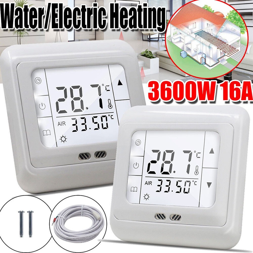 Temperature Control System for Underfloor Heating with Touchscreen Display