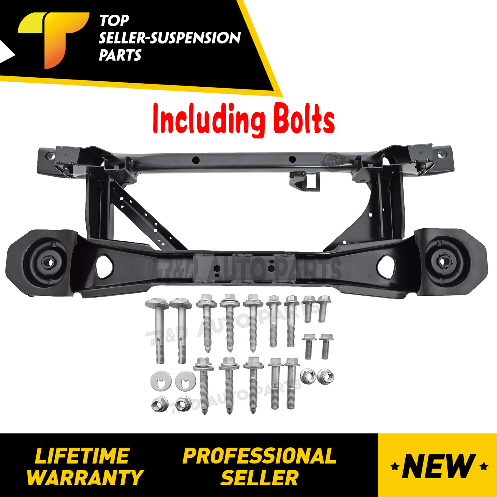 For 2000-2011 Ford Focus Rear Crossmember  K Frame Cross Member Subframe W/Bolts