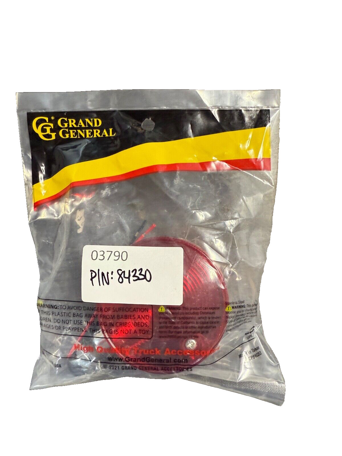 Grand General 3 in. Two Face Marker Light P/N: 84330