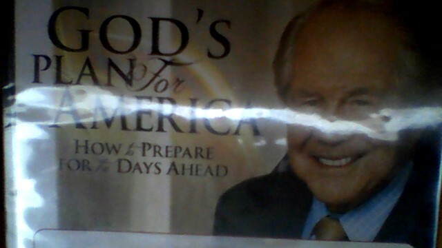 PAT ROBERTSON " GOD'S PLAN FOR AMERICA " DVD  " HOW TO PREPARE FOR THE DAYS