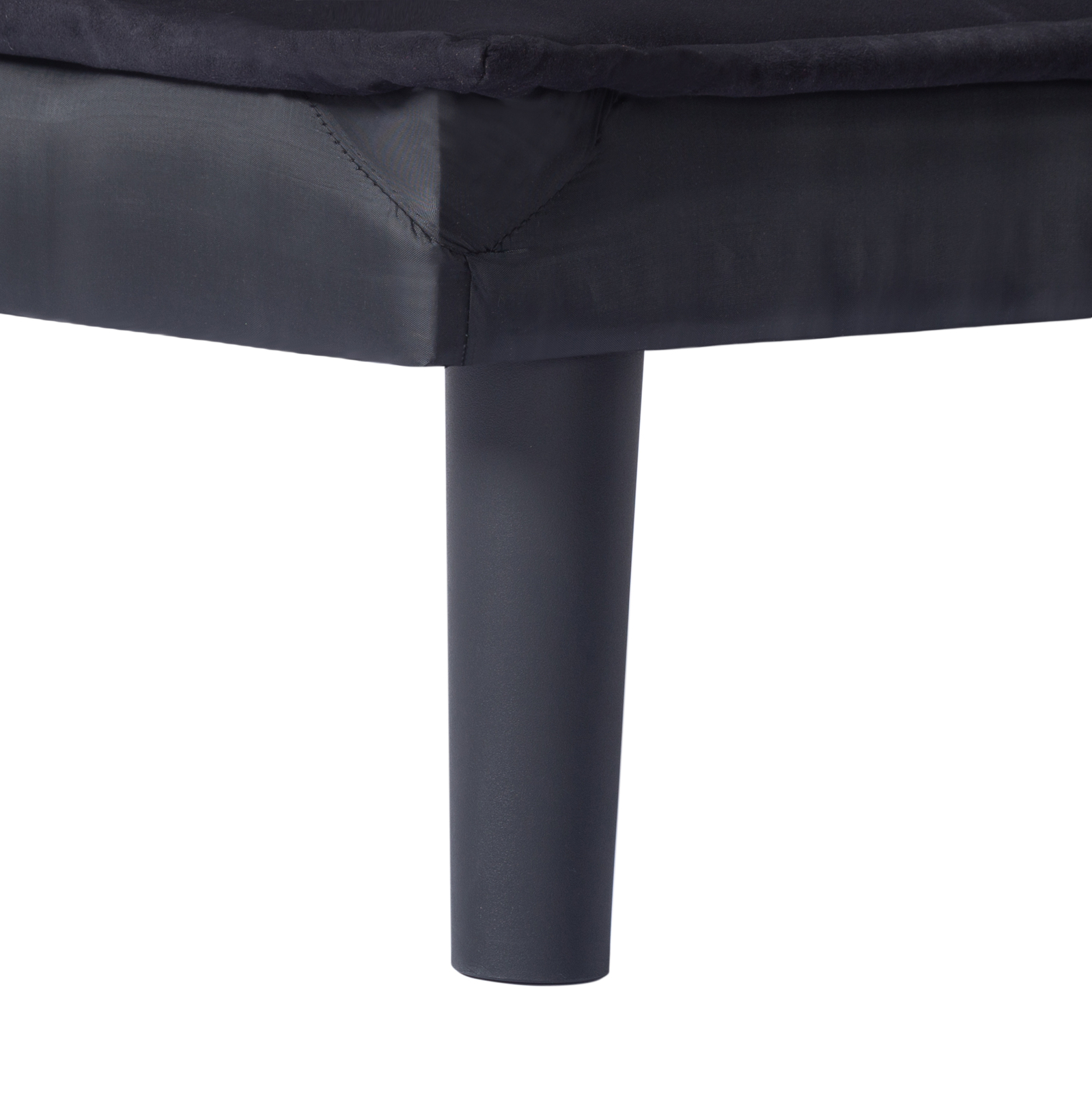 63in Adjustable Futon Sofa Bed Faux Suede Upholstered Modern Sleeper Couch Futon