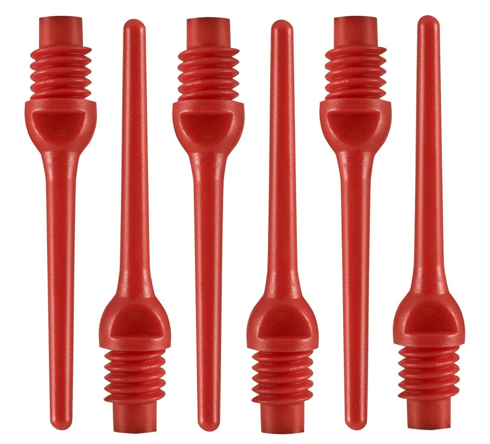 100 Bulls Superkey 24mm Soft Tip Dart Points – Ships w/ Tracking - Red