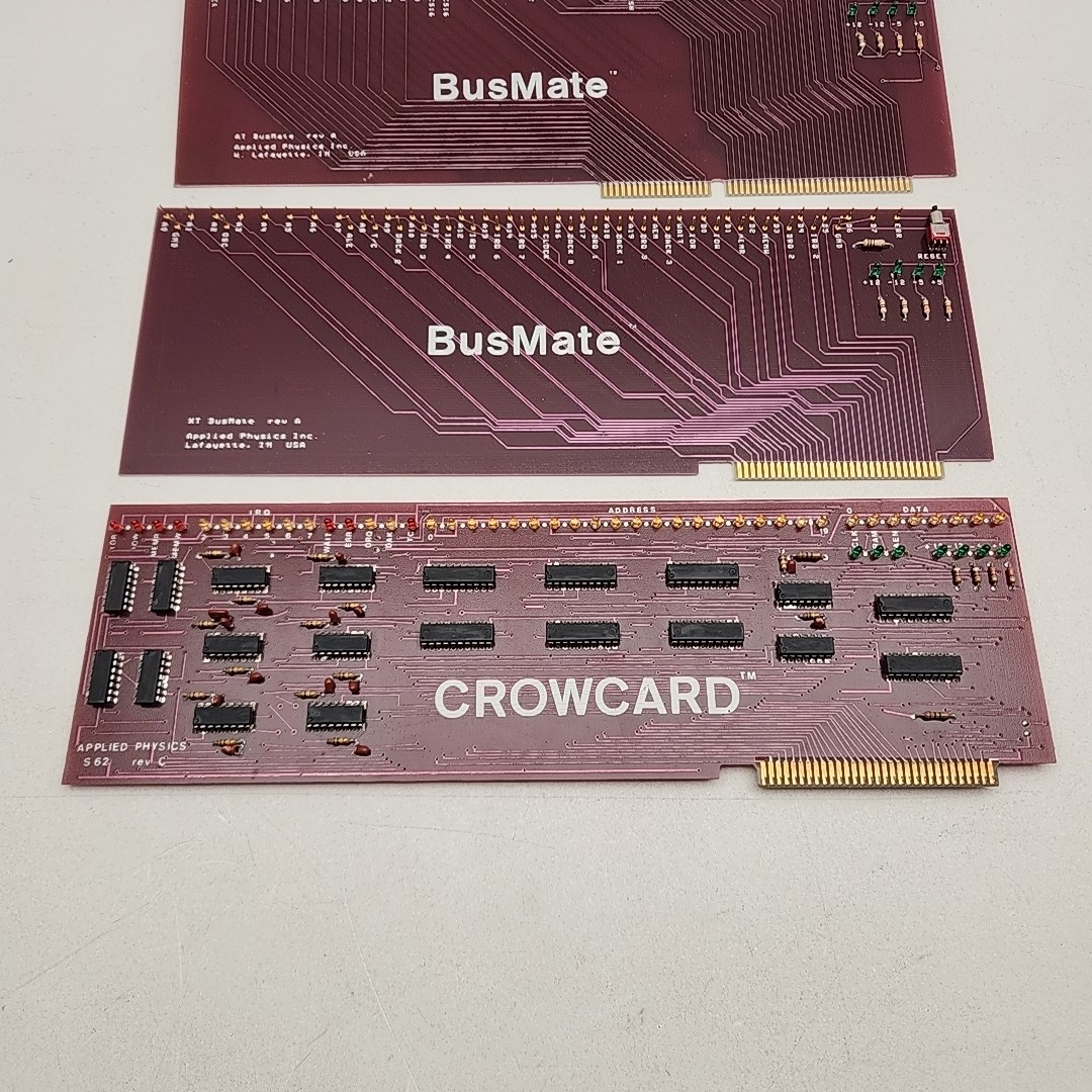 Applied Physics Busmate & Crowcard PC/XT Diagnostic Tool IBM Vintage Computing