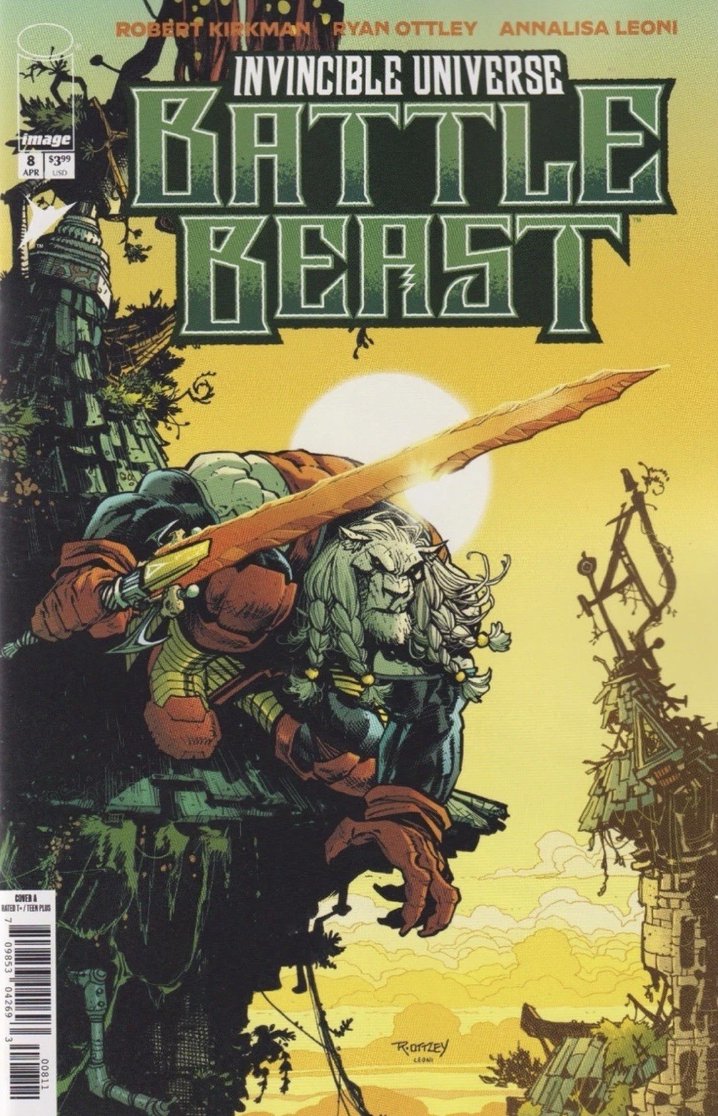Invincible Universe Battle Beast #8 Cvr A Ottley (Image, 2026)