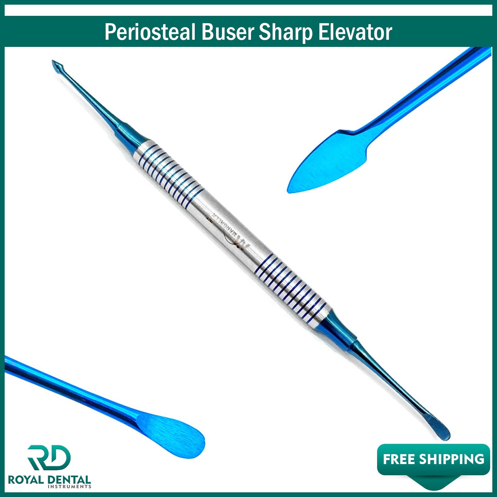Dental Periosteal Sharp Buser Elevator Mucoperiosteum Reflecting Retracting Lab