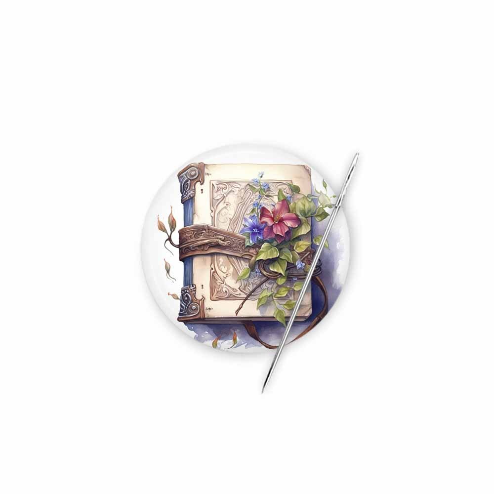 Needle Minder, Needle Nanny, Cross Stitch, Embroidery, Quilting, Spell Book