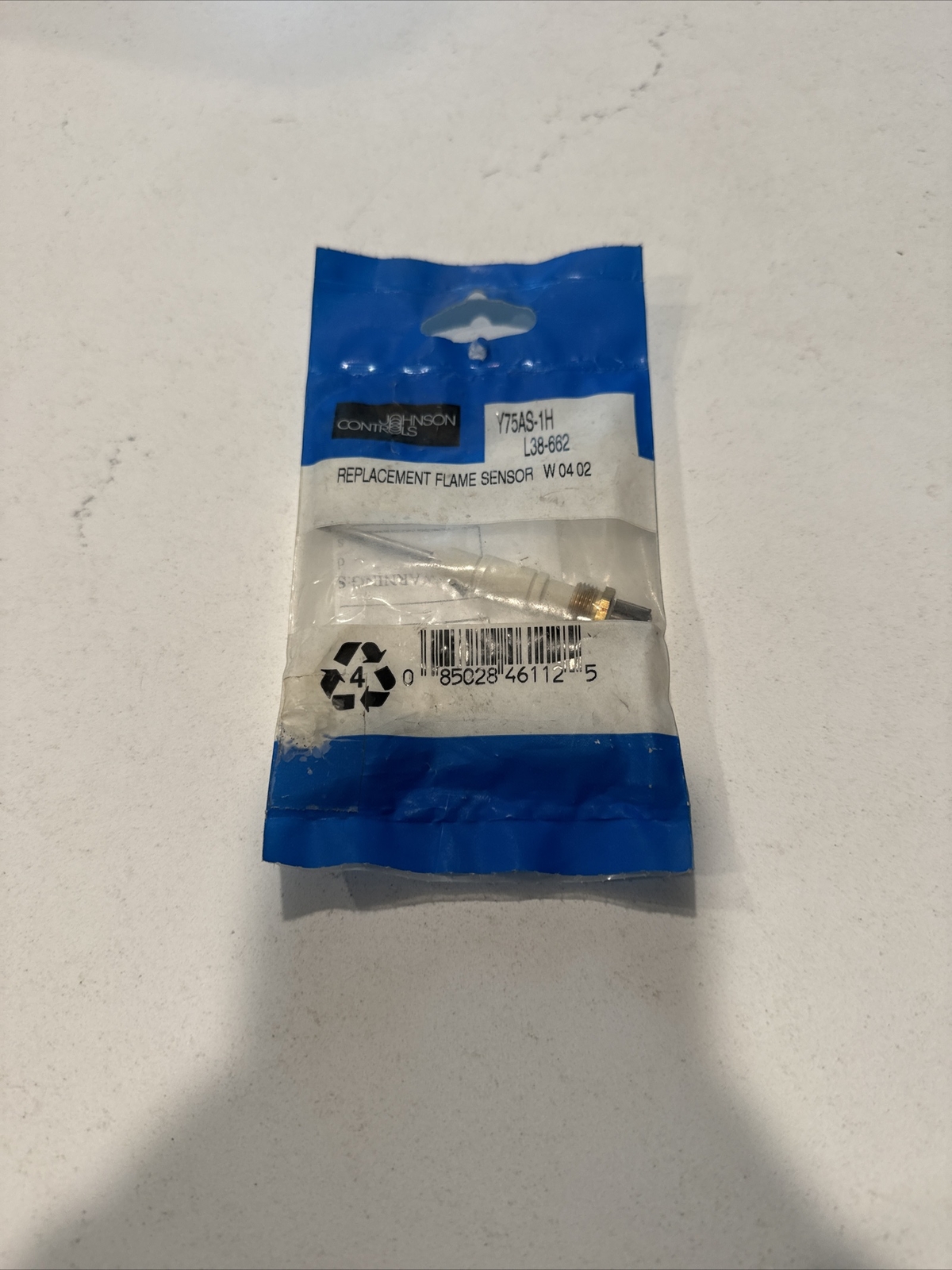 New Johnson Controls Y75AS-1H Flame Sensor L38-662 W0402 W 04 02