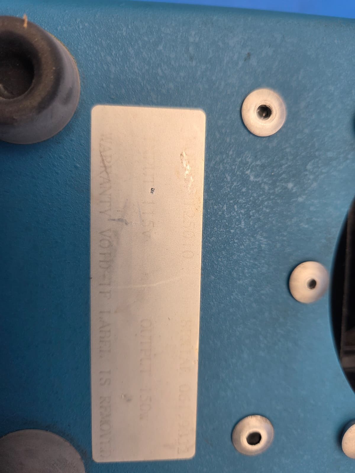 Instrument Technology 125010 Fiber Optic light source .PARTS ONLY.