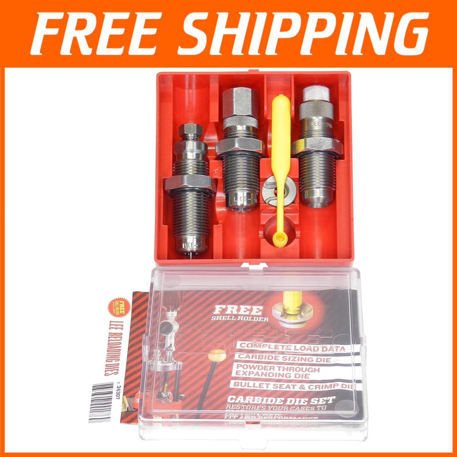 Precision Reloading Dies 3-Piece Set=