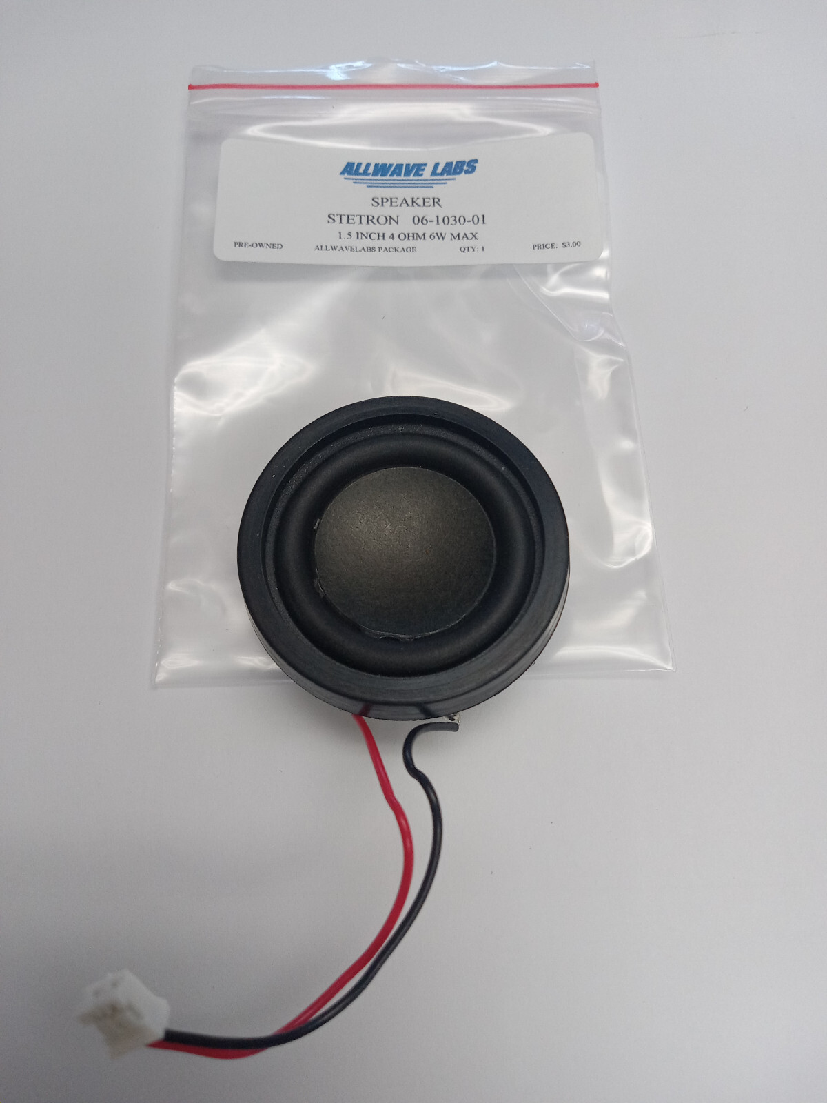 1.5 INCH SPEAKER 4 OHM 6W