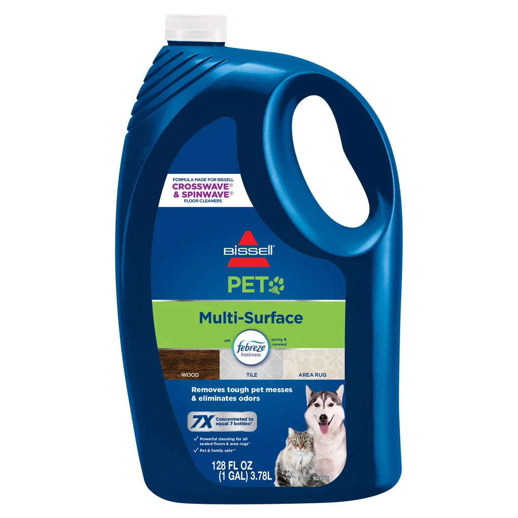 BISSELL PET Multi-Surface Formula with Febreze Freshness, 128 Oz - FREE SHIPPING