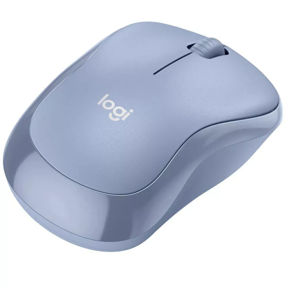 Logitech - M240 Silent Touch Bluetooth Mouse with Comfortable Shape - Blue