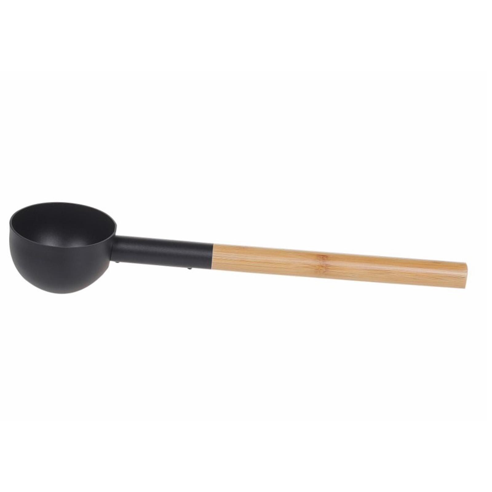 Sauna Bucket with Ladle, Sauna Accessory ,Bamboo Handle Portable 7 Liter Sauna