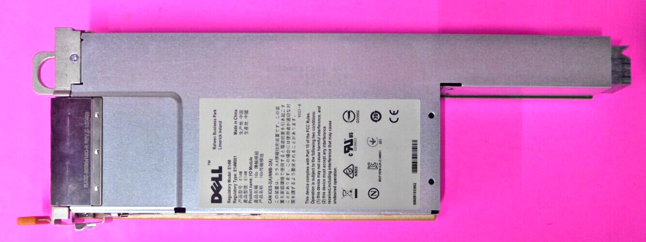Genuine Dell PowerEdge FX2 FX25 1GBE Pass Through 8-Port IO Module E14M HYJ81