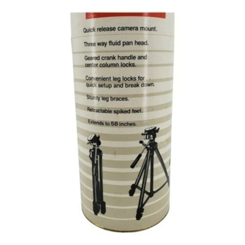 LEBO Professional Video Camera Tripod Adjustable Camcorder Tripod
