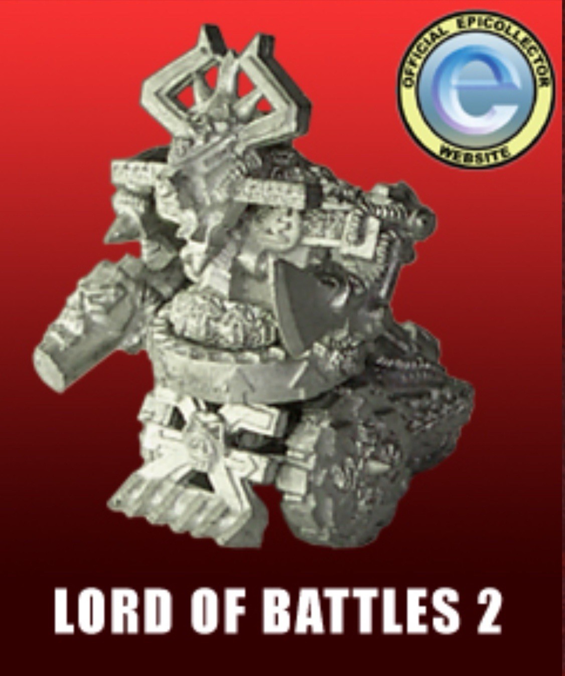 Warhammer EPIC 40K - Metal Chaos Khorne Lord of Battles Daemon Engine