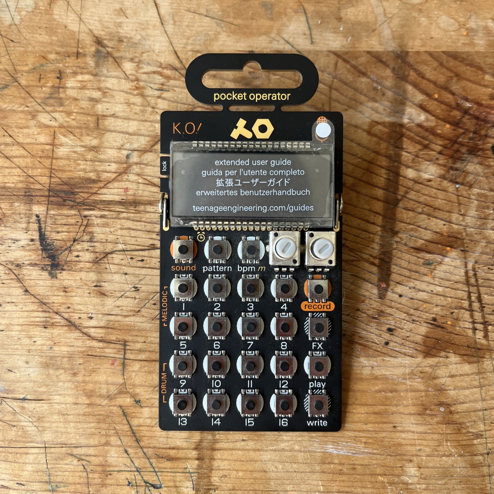 Teenage Engineering PO-33 K.O., Open Box