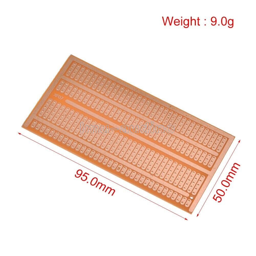 5PCS 5x9.5CM DIY Prototype Paper PCB Universal Experiment Matrix Circuit Board