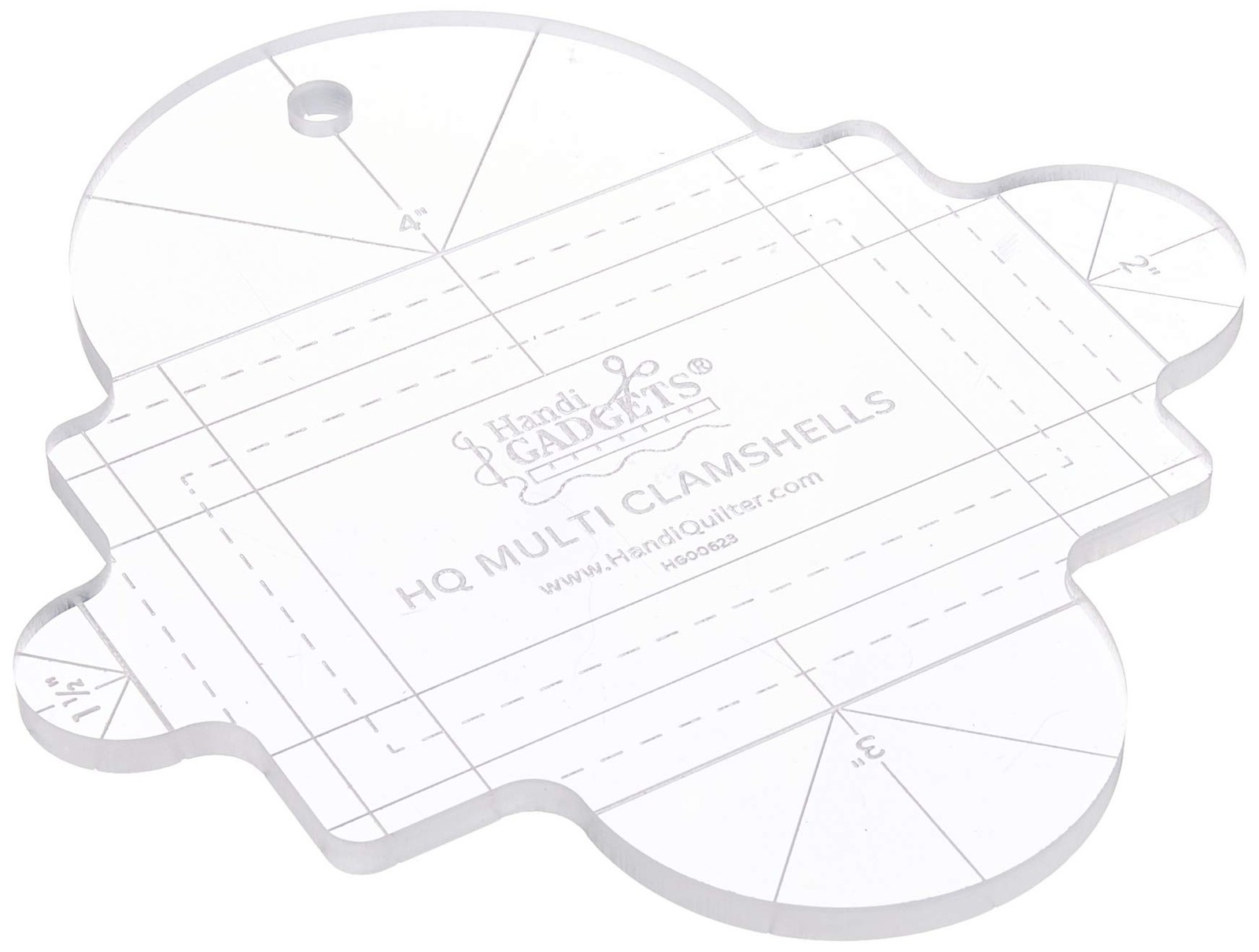 Multi Clamshell Ruler
