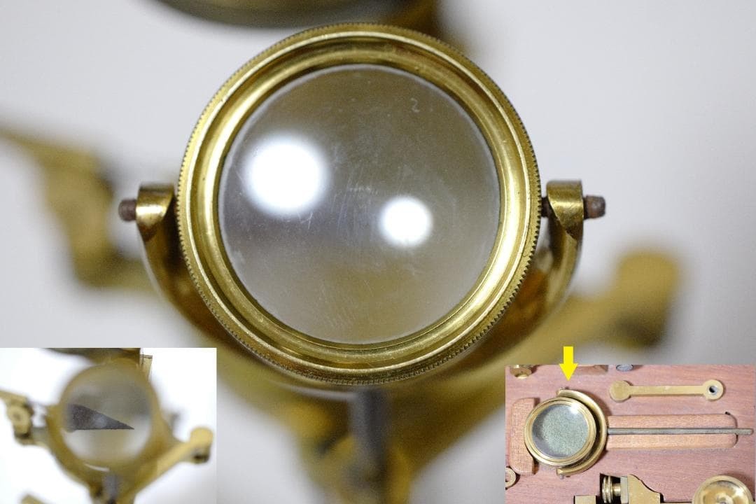 Dorondo Universal Microscope Antique Made in 1776-1790