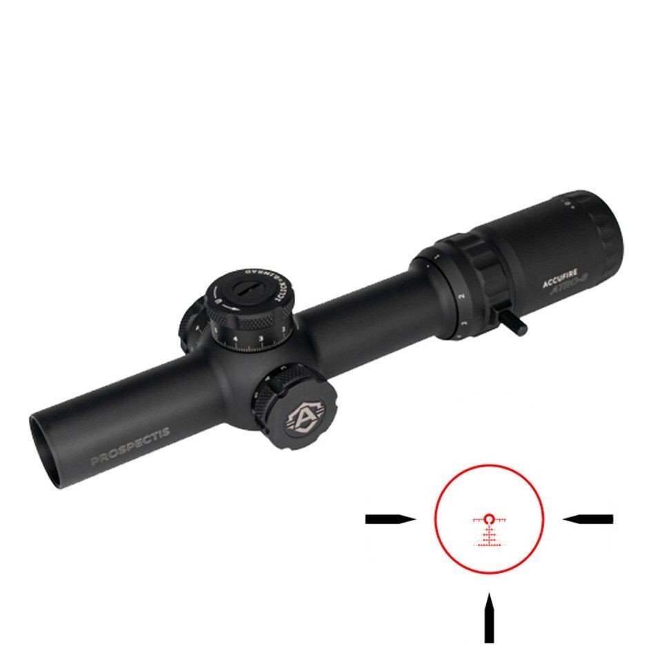 ACCUFIRE PROSPECTIS ATRO-8 FFP 1-8x24mm Tactical Rifle Scope
