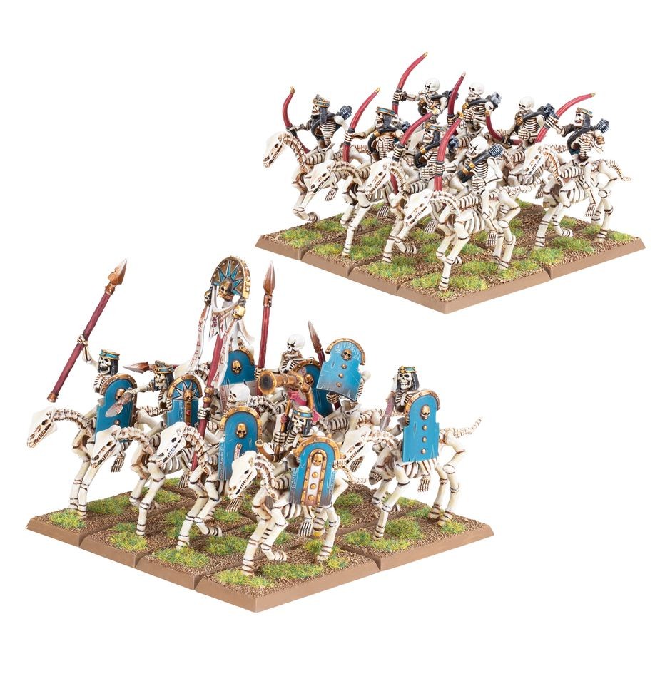 Warhammer: TOMB KINGS OF KHEMRI: SKELETON HORSEMEN