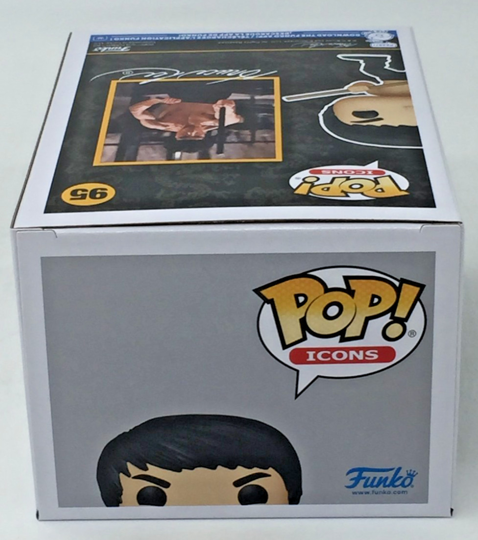 Funko Pop! Icons Bruce Lee #95 With Pop Protector