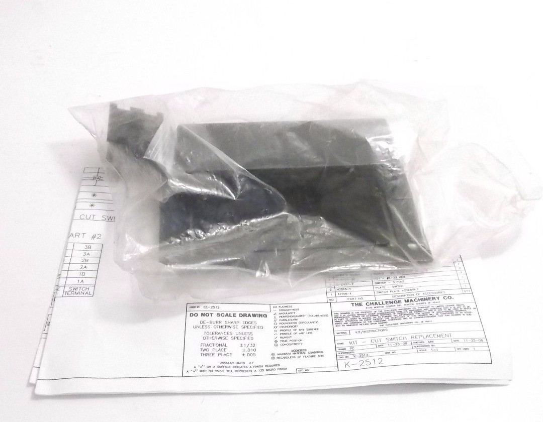 Challenge K-2512 Cut Switch Replacement Kit - Prepaid Shipping (K2512)
