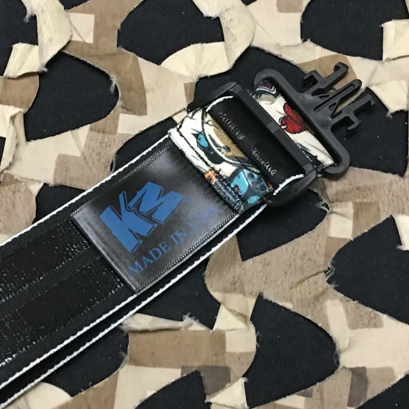 NEW KM Paintball V-Force Grill Mask Goggle Strap - Special Edition All-In