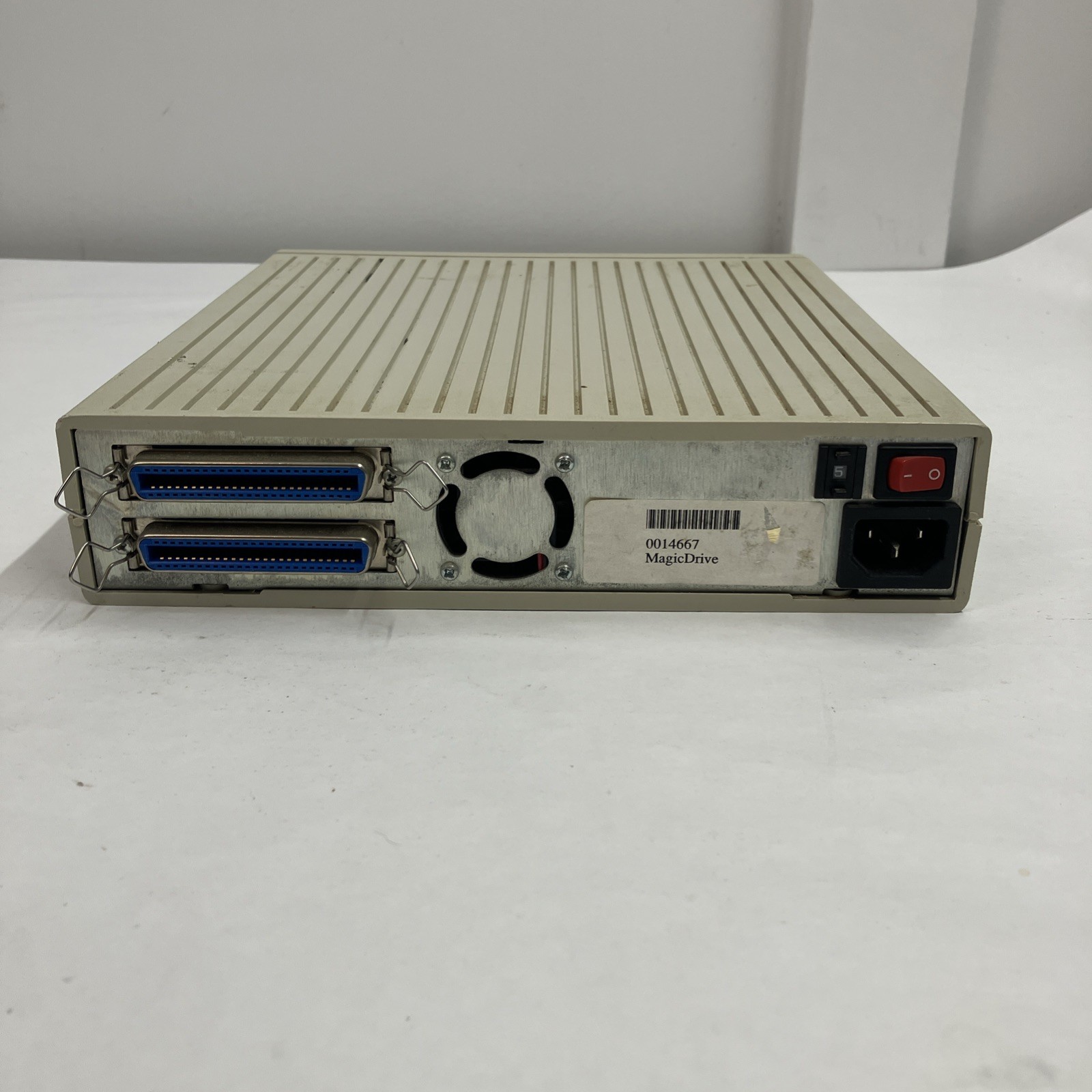 MacProducts USA External MagicDrive SCSI Storage W/ SyQuest Drive 44MB UNTESTED