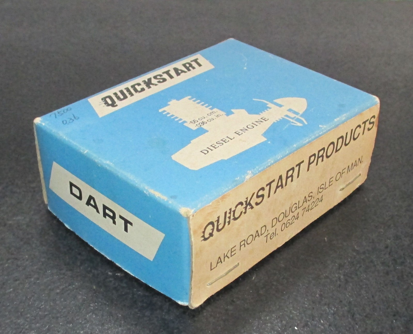 QUICKSTART DART 0.55cc 2-Stroke Diesel Engine for Control Line (Used)